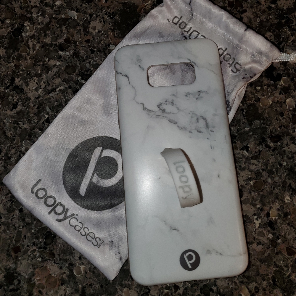 BN Loopy White Marble Case (Galaxy 8+)